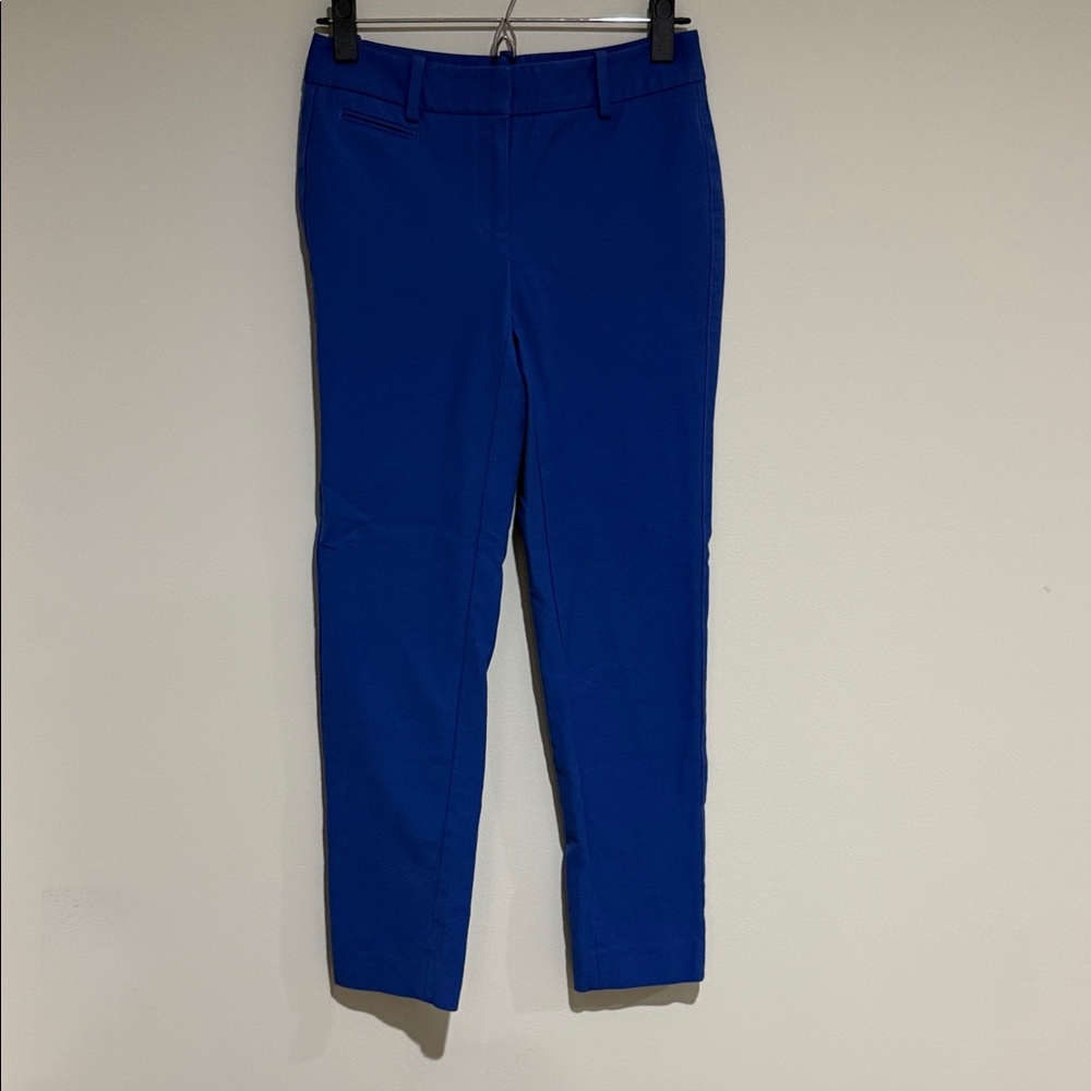 White House Black Market Royal Blue Slim Ankle Pants